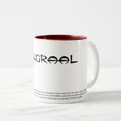 TASSE 2 COULEURS LE SAINT GRAAL (Devant droit)