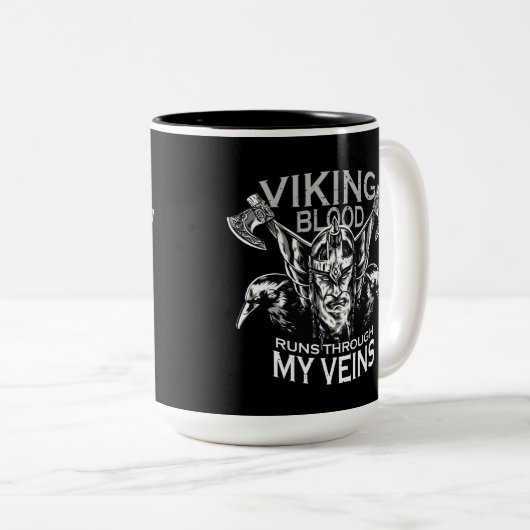 Tasse 2 Couleurs Le sang vif (Devant droit)