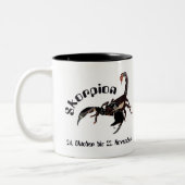Tasse 2 Couleurs Le Scorpion (Gauche)