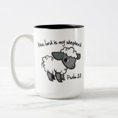 Tasse 2 Couleurs Le seigneur est mon berger (Gauche)