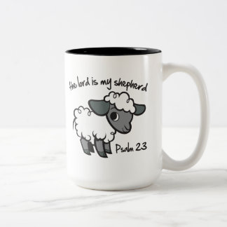 Tasse 2 Couleurs Le seigneur est mon berger