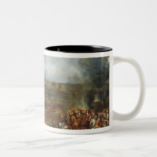 Tasse 2 Couleurs Le siège de Namur, 1692, XVIIIème siècle