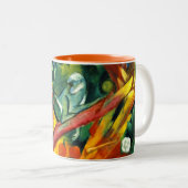 Tasse 2 Couleurs Le singe (Devant droit)