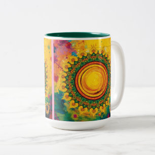 Tasse 2 Couleurs Le Soleil - Tasse, Coupe, Vaisselle