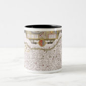 Tasse 2 Couleurs Le Suffolk et la situation d'Ipswich (Centre)