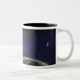Tasse 2 Couleurs Le système de planète de pulsar