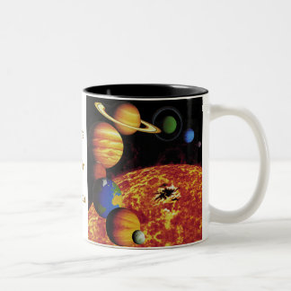 Tasse 2 Couleurs Le système solaire