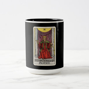 Tasse 2 Couleurs Le Tarot de la Justice