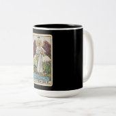 Tasse 2 Couleurs Le Tarot de la Tempérance (Devant droit)