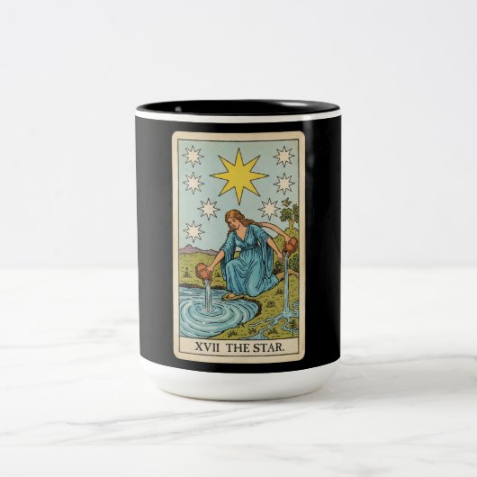 Tasse 2 Couleurs Le Tarot de l'Étoile (Centre)