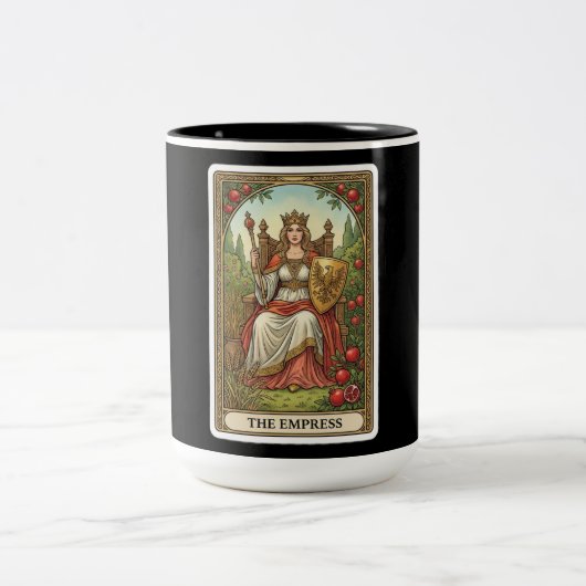 Tasse 2 Couleurs Le Tarot de l'Impératrice (Centre)