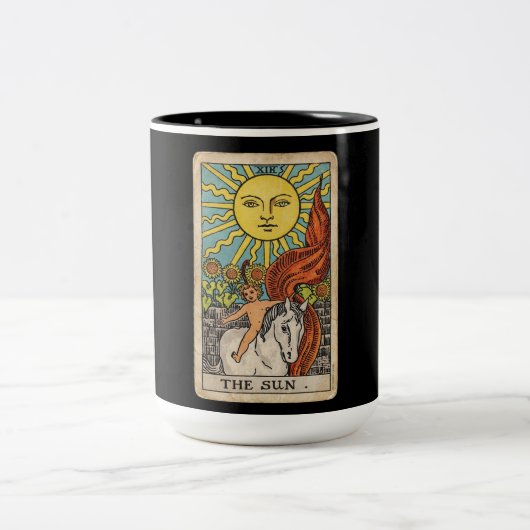 Tasse 2 Couleurs Le Tarot du Soleil (Centre)