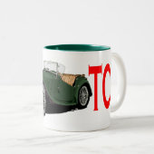 Tasse 2 Couleurs Le TC vert (Devant droit)