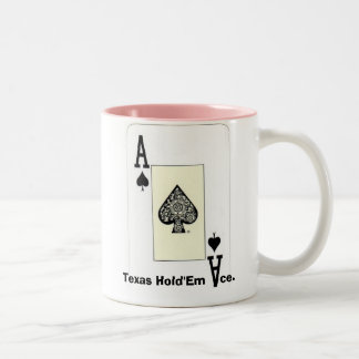 Tasse 2 Couleurs Le Texas les tiennent conception d'as d'impression