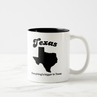 Tasse 2 Couleurs Le Texas - tout est plus grand