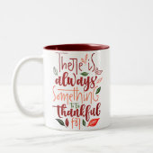 Tasse 2 Couleurs Le thanksgiving soit reconnaissant (Gauche)