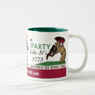 Tasse 2 Couleurs Le thé comme lui a 1773 ans - abrogez la nouvelle