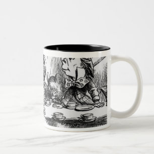 Tasse 2 Couleurs Le thé du chapelier fou