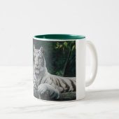 Tasse 2 Couleurs le tigre blanco (Devant droit)