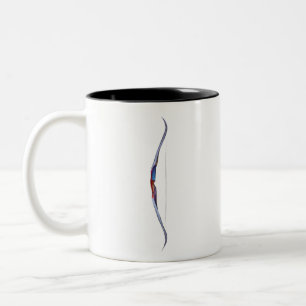 Tasse 2 Couleurs Le tir à l'arc traditionnel recurve l'arc