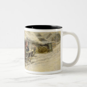Tasse 2 Couleurs Le tour de Sleigh, 1896 (huile sur la toile)