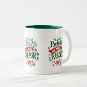 Tasse 2 Couleurs Le Typographe du Magic Christmas (Devant droit)