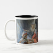 Tasse 2 Couleurs Le vendeur de mode (Gauche)