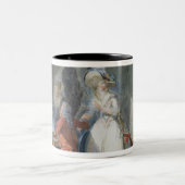 Tasse 2 Couleurs Le vendeur de mode (Centre)