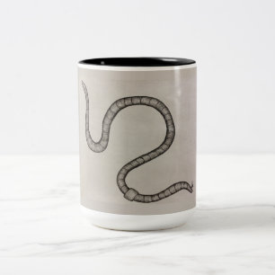 Tasse 2 Couleurs Le ver de terre