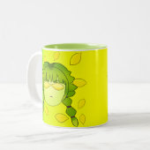 Tasse 2 Couleurs Le vert de Lymoona (Devant gauche)