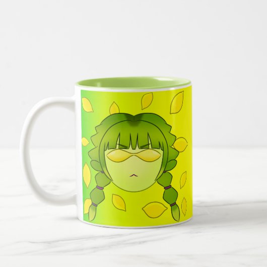 Tasse 2 Couleurs Le vert de Lymoona (Gauche)