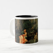 Tasse 2 Couleurs Le vol en l'Egypte, 1500s (Devant gauche)