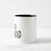 Tasse 2 Couleurs Le vrai patron (Centre)