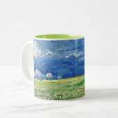Tasse 2 Couleurs Le Wheatfield de Van Gogh sous Thundernuds (Devant gauche)