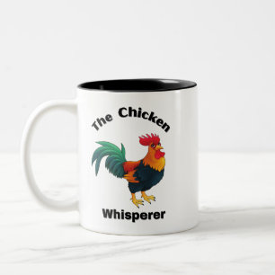 Tasse 2 Couleurs Le Whisperer De Poulet.