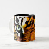 TASSE 2 COULEURS LE YEUX DE TIGER (Devant gauche)