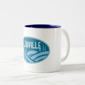 Tasse 2 Couleurs Leadville Colorado Extérieur (Devant droit)