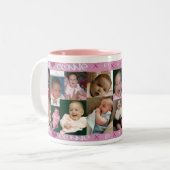 Tasse 2 Couleurs Leah aime Connie (Devant gauche)