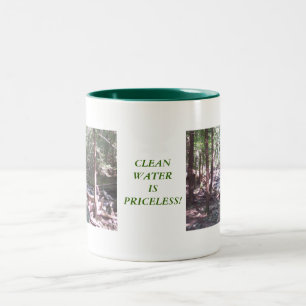 Tasse 2 Couleurs L'eau claire est sans prix !