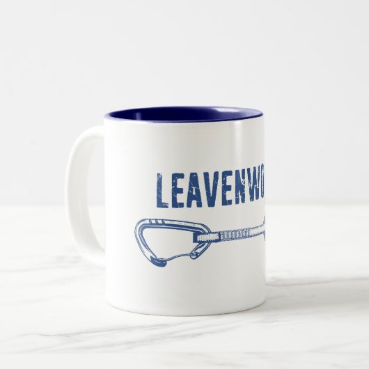 Tasse 2 Couleurs Leavenworth Climbing Quickdraw (Devant gauche)