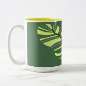 Tasse 2 Couleurs Leaves abstract (Gauche)