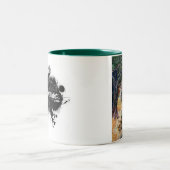 Tasse 2 Couleurs Leçon de jardin d'enfants (Centre)