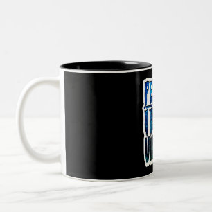 Tasse 2 Couleurs Lecteur de clôture L'escrime J'Ai Bleed Victory