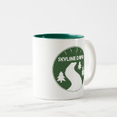 Tasse 2 Couleurs Lecteur Skyline (Devant droit)