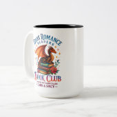 Tasse 2 Couleurs Lecteurs de romance sombre... (Devant gauche)