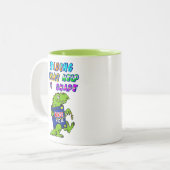 Tasse 2 Couleurs Lecture Des Livres Aide À Former Les Esprit (Devant gauche)