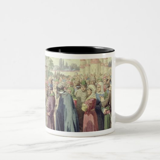 Tasse 2 Couleurs Lecture du code (Droit)