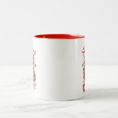 Tasse 2 Couleurs Lectures de saison Chaton douillet (Centre)