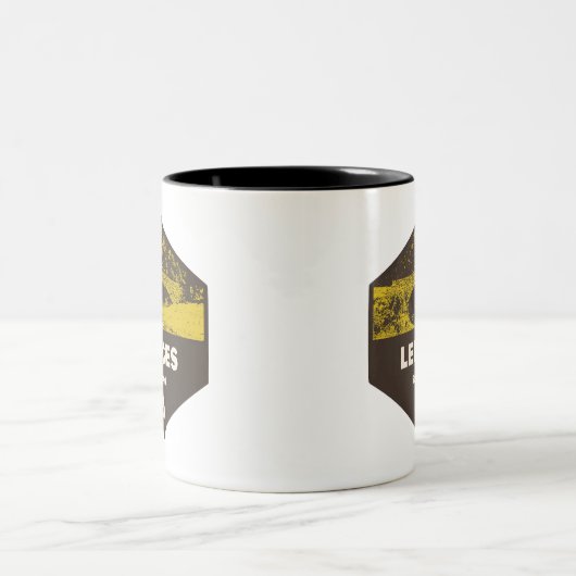 Tasse 2 Couleurs Ledges State Park Iowa (Centre)