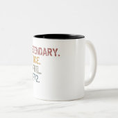 Tasse 2 Couleurs Légendaire depuis avril 1972 (Devant droit)